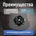 Кресло складное для лодки ПВХ с поворотным механизмом